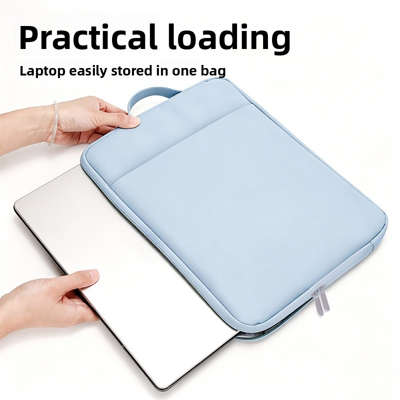 Laptop Backpack 15.6 - กระเป๋าใส่แล็ปท็อปกันกระแทกกันน้ำ ขนาด 11-15.6 นิ้ว แฟชั่น PU