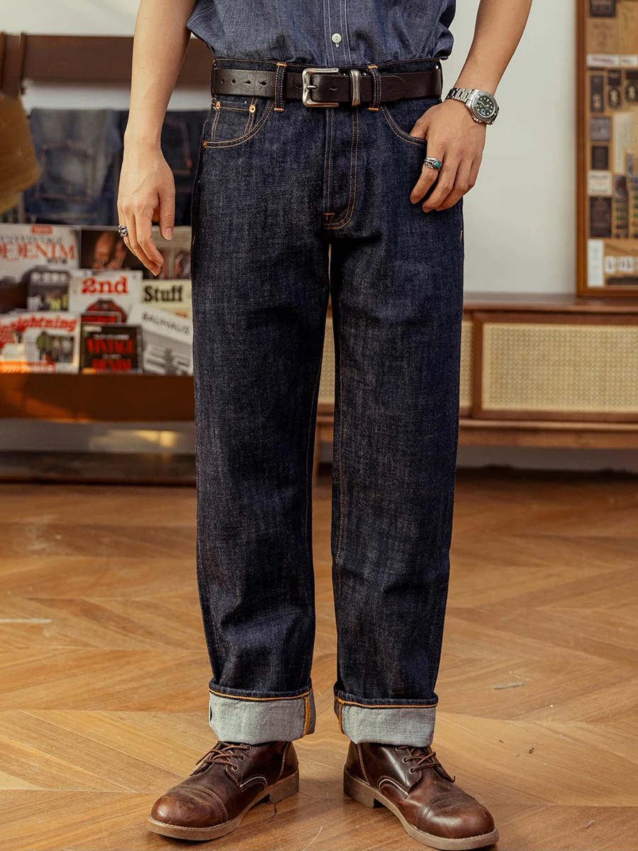 Levis Jeans 501 - Red Tornado 14oz Selvedge Denim กางเกงยีนส์หลวม