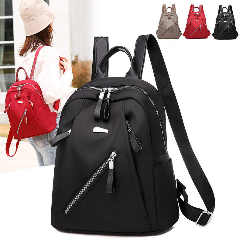 กระเป๋าเป้สะพายหลังผ้าอ็อกซ์ฟอ - Travel Backpack Anti Theft บทวิจารณ์และราคา